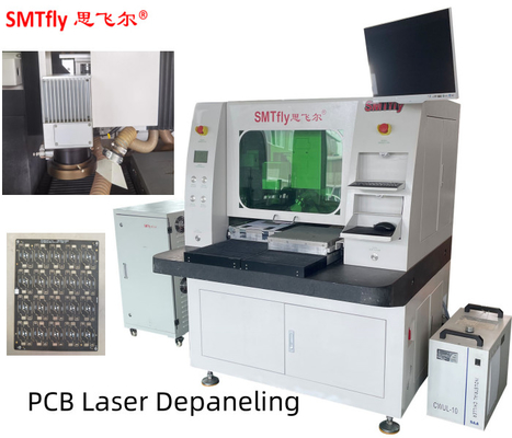 chất lượng  PCB Off Line Laser Depaneling Separator 0.02 Precision 335mm nhà máy sản xuất