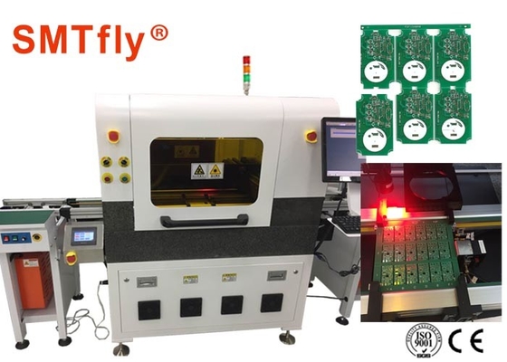 Máy bóc tách PCB bằng laser điện tử 100mm / S 0,6mm với cảm biến an toàn
