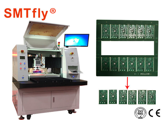 Máy bóc tách PCB bằng laser điện tử 100mm / S 0,6mm với cảm biến an toàn