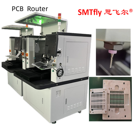 1,5KW 60000RPM 3,5 mm CEM PCB Depaneling Router Machine Machine V Groove