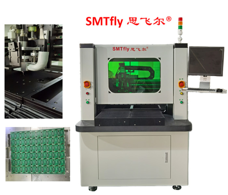 Máy định tuyến PCB với bộ trao đổi trượt 2 chiều và công cụ tách tự động