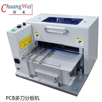 Máy loại bỏ tấm PCB hiệu quả và linh hoạt với lưỡi dao tròn có động cơ