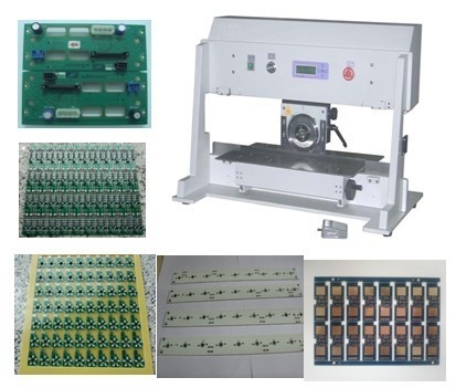 Máy tách PCB chính xác cấu trúc loại động cơ tự động với điều khiển chương trình LCD