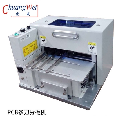 2180 * 620 * 960 mm Kích thước máy Máy cắt tấm PCB với 9 cặp lưỡi