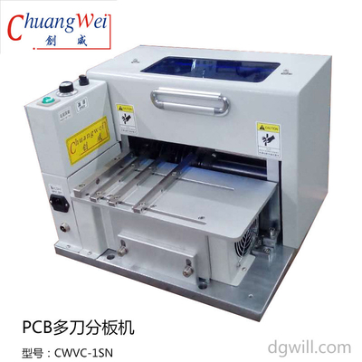 Độ dày 3,5Mm 110V Tách rời V Cắt PCB 9 cặp lưỡi dao