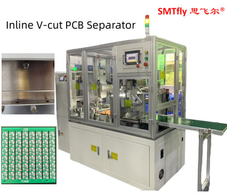 0.7Mpa PCB V cắt máy trực tuyến khí nén 3.5mm Linear Blade 330mm