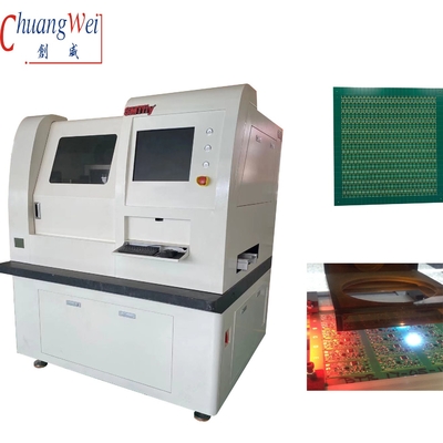 Máy cắt cao độ chính xác Laser PCB Depaneling Máy lấy nét tự động