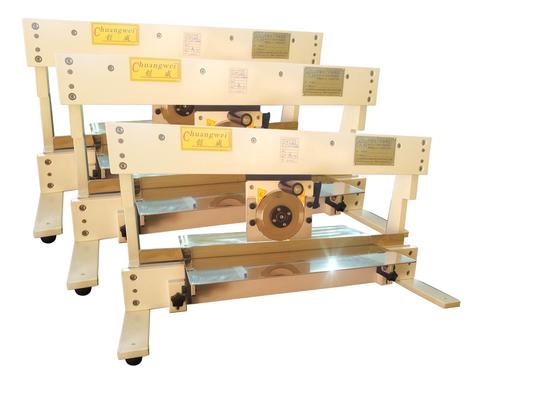 CWV-1M Máy loại bỏ tấm PCB với lưỡi dao tuyến tính và lưỡi dao tròn điều chỉnh