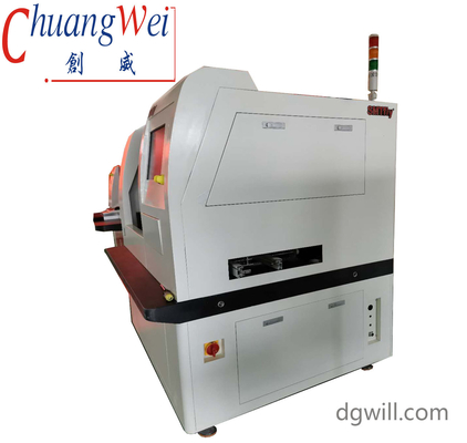 Thép không gỉ Inline 17W Laser PCB Depaneling Machine Hệ thống UV Laser Depaneling