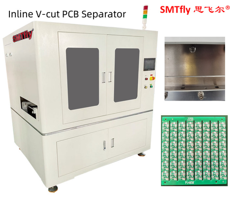 Máy cắt PCB trực tuyến 110V V khí 3.5mm Linear Blade 330mm