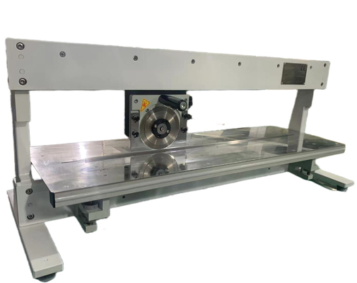 Máy cắt PCB thủ công hoặc bán tự động với cắt blades tròn và tuyến tính 720mm