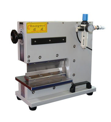 Không nỗ lực cắt tấm kim loại với CWVC-220 khí nén V Groove máy cắt PCB