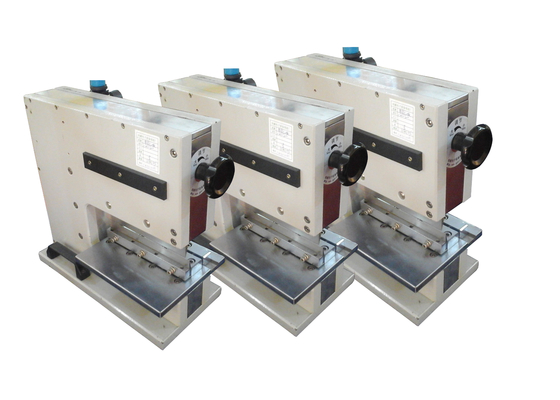 Không nỗ lực cắt tấm kim loại với CWVC-220 khí nén V Groove máy cắt PCB