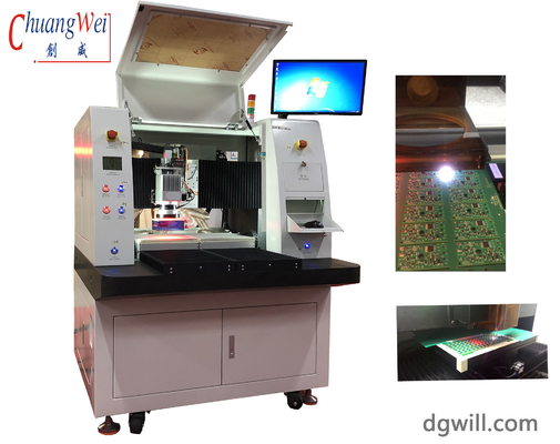 Máy cắt PCB bằng laser chính xác cao với chiều rộng đường tối thiểu 0,002mm