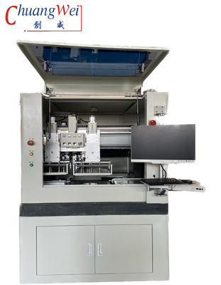 Inline PCB Router Machine 0.5mm Độ dày CNC Spindle Printed Circuit Board 60000rpm