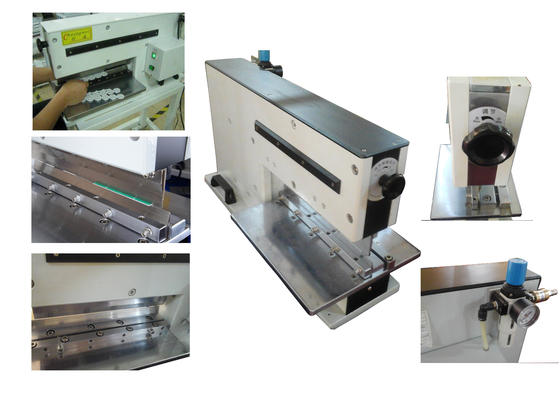 Máy cắt PCB V-Groove Pneumatic SMTfly-480J Với chức năng đếm dung lượng
