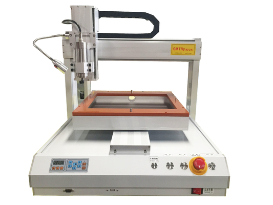 Máy định tuyến PCB đơn bàn làm việc với tốc độ định vị 500mm / s và độ cứng cao