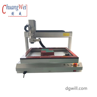 Máy định tuyến PCB máy tính để bàn với động cơ tốc độ cao và hệ thống ổ servo / stepper