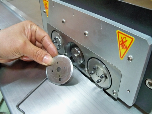 FR1 LED Tube PCB Depanelizer Pizza Cutter 100mm Chiều dài cắt