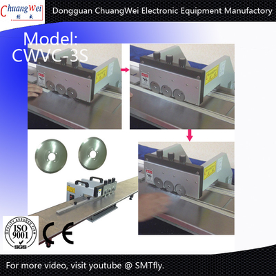 Professional PCB Depanelizer với tốc độ và độ dày điều chỉnh cho bảng LED