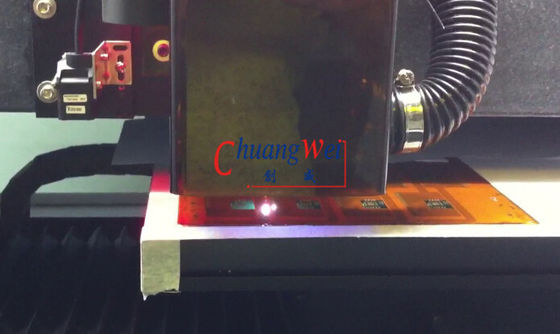 Máy bóc tách PCB bằng laser 18W Optowave 355nm mà không cần căng thẳng