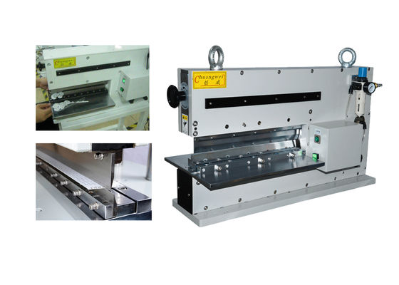 Máy cắt V-Cut khí nén cho PCB Depanelisation với Motorized Linear Blade CWVC-2L