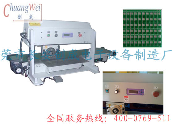 pcb depaneling 2 lưỡi cắt sợi thủy tinh 0,6mm FR4 Tách PCB với băng tải và CE đã được phê duyệt