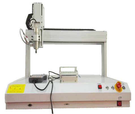 Máy định tuyến PCB đơn bàn làm việc với tốc độ định vị 500mm / s và độ cứng cao