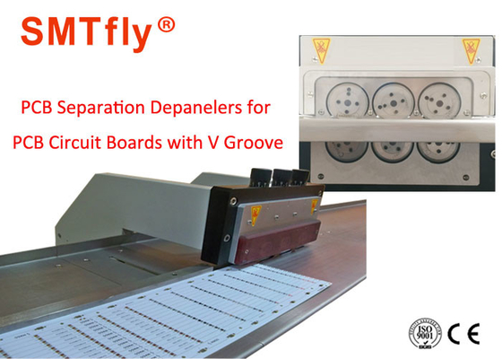 Máy chấm điểm V-Depanelizer PCB với Ghế dài, Máy cắt chữ V